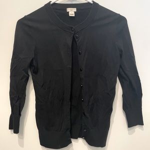 J Crew Cardigan - Black